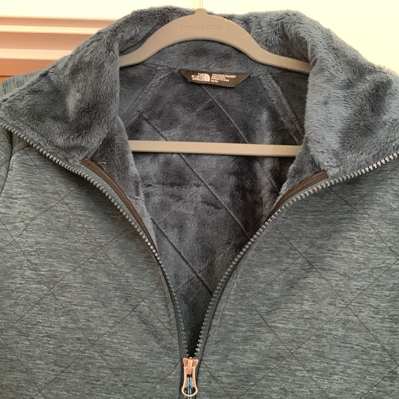 North Face teal jacket So soft & cozy - Picture 3 of 6